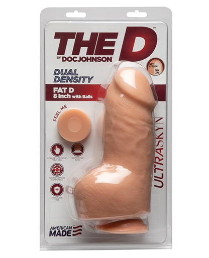 Doll Authority Dongs & Dildos Vanilla "The D 8"" Fat D W/balls"