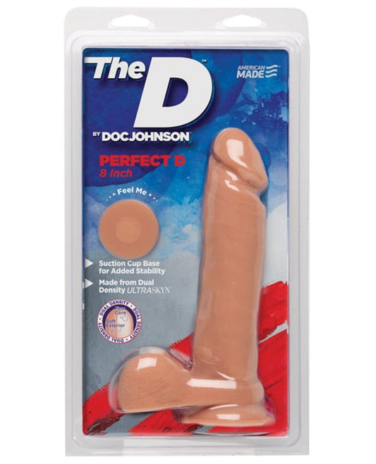 Doll Authority Dongs & Dildos Vanilla "The D 8"" Perfect D W/ Balls"