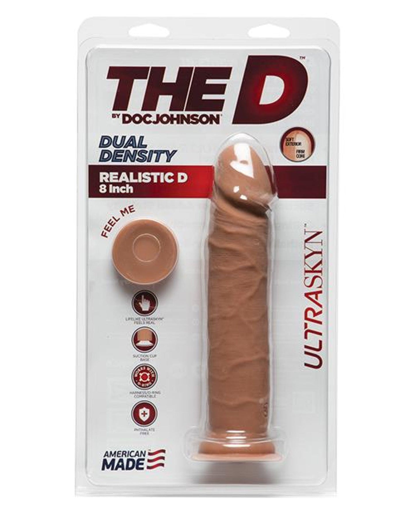 Doll Authority Dongs & Dildos Caramel "The D 8"" Realistic D"