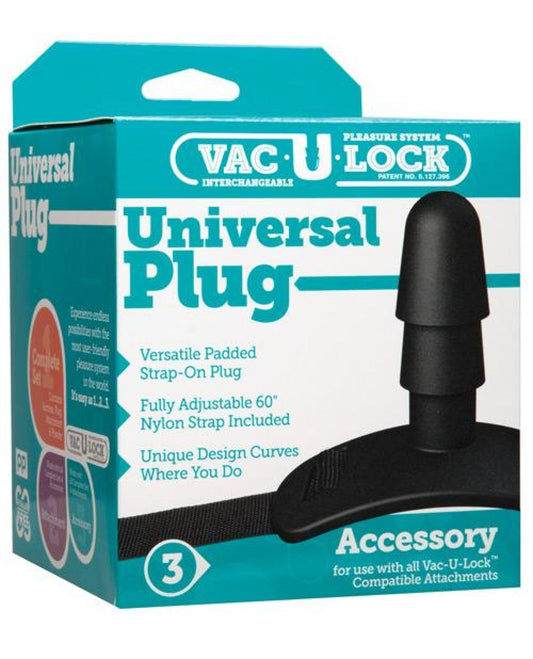 Doll Authority Dongs & Dildos Vac-u-lock Universal Plug - Black
