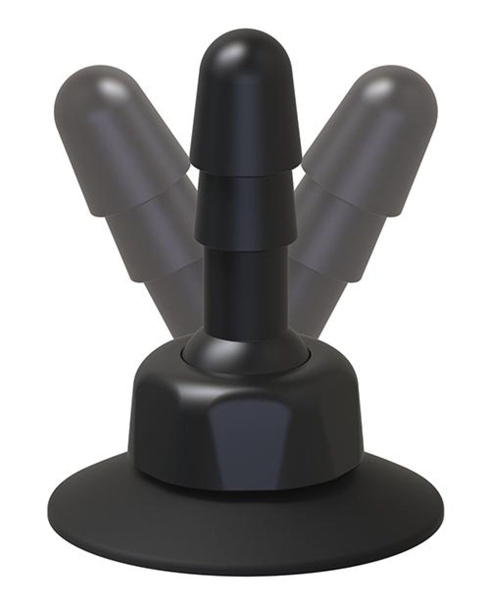 Doll Authority Dongs & Dildos Vac-u-lock Vibrating Crystal Jellies Set W-wireless Remote - Pink