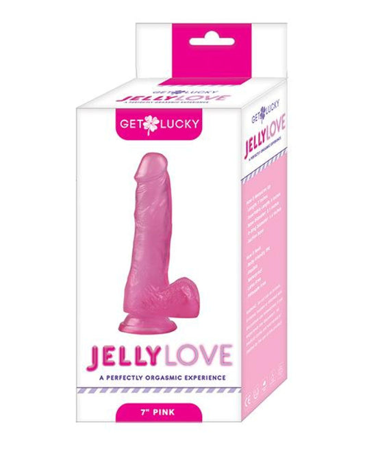 Doll Authority Dongs & Dildos Pink Voodoo Get Lucky 7" Jelly Series Jelly Love