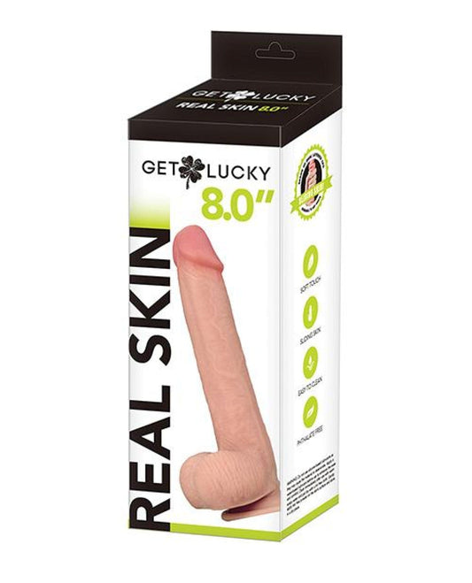 Doll Authority Dongs & Dildos Voodoo Get Lucky 8.0" Real Skin Series - Flesh