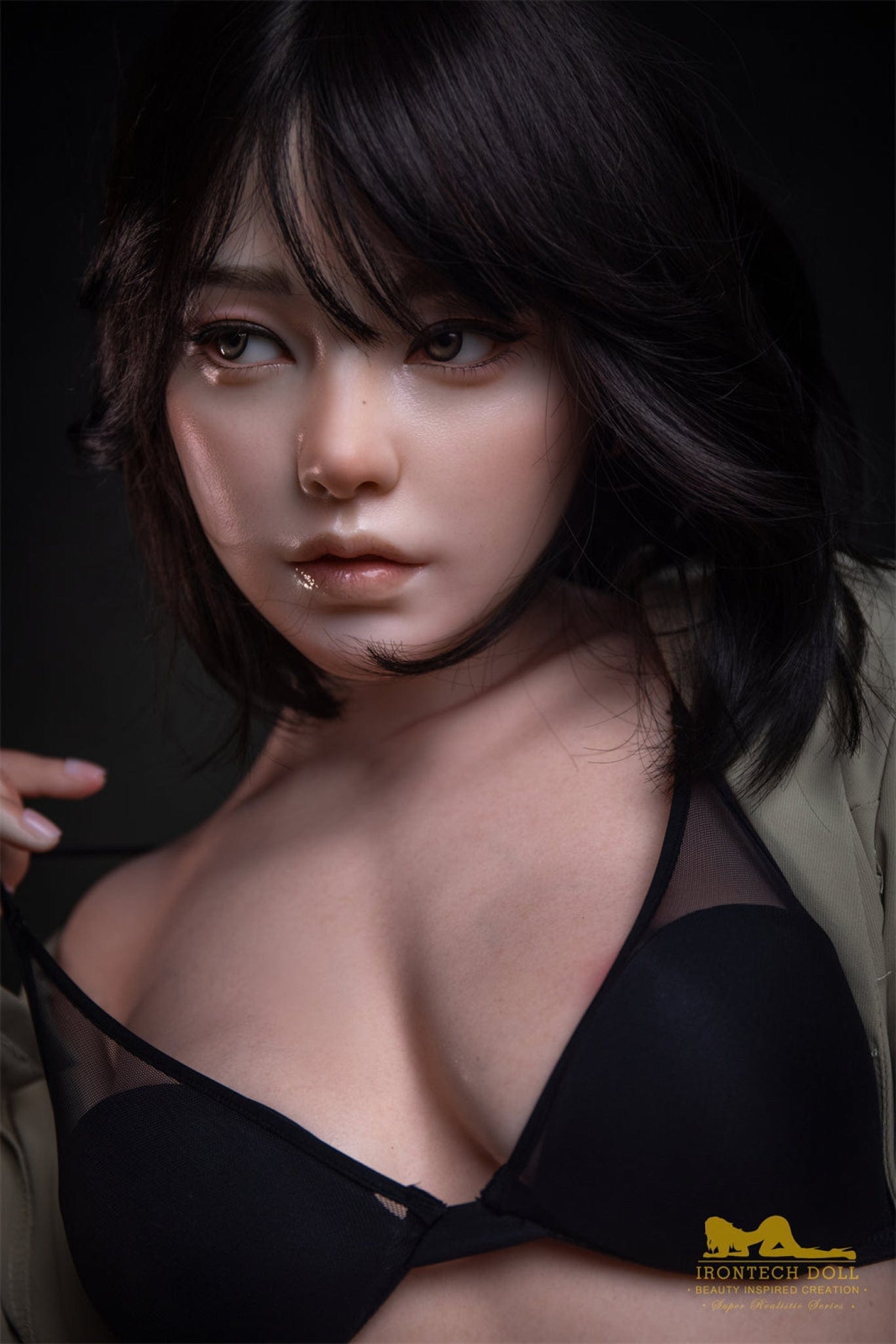 Doll Authority SEX DOLL 5'3" (163cm) - A-Cup Silicone Body Agnes Brunette full Silicone - IronTech Doll®