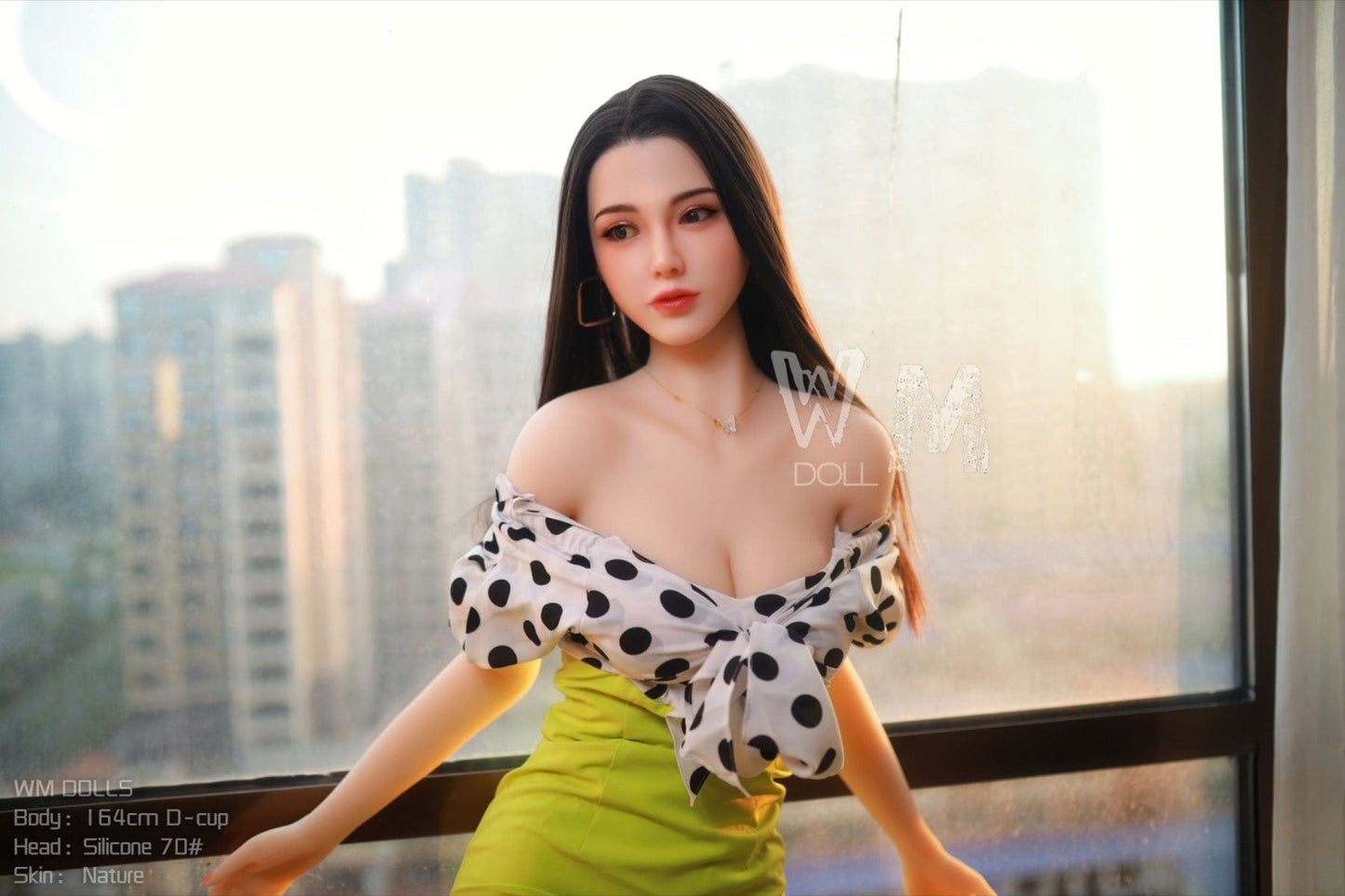 Doll Authority SEX DOLL 5'4" (164cm) - C-Cup Hybrid Doll Angie Premium Female TPE Sex Doll + Silicone Head