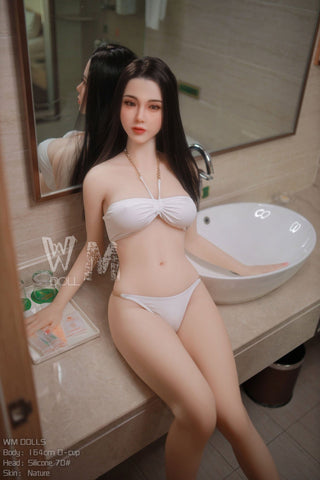 Angie Premium Female TPE Sex Doll + Silicone Head