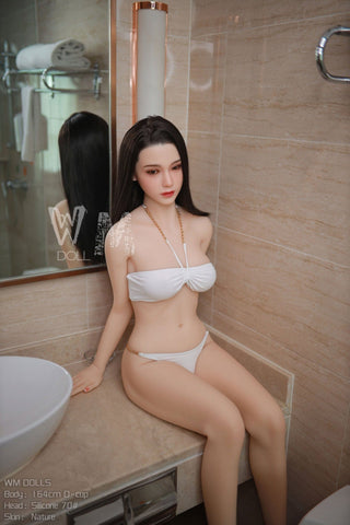 Angie Premium Female TPE Sex Doll + Silicone Head