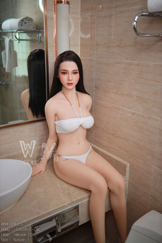 Angie Premium Female TPE Sex Doll + Silicone Head