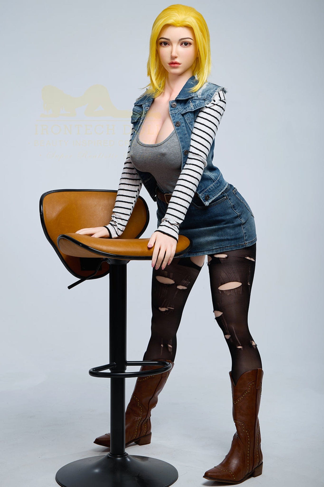 Doll Authority SEX DOLL 5'2" (159cm) - E-Cup Silicone Body Ashley Realistic Silicone Sex Doll - Super Realistic Silicone Series - IronTech Doll®