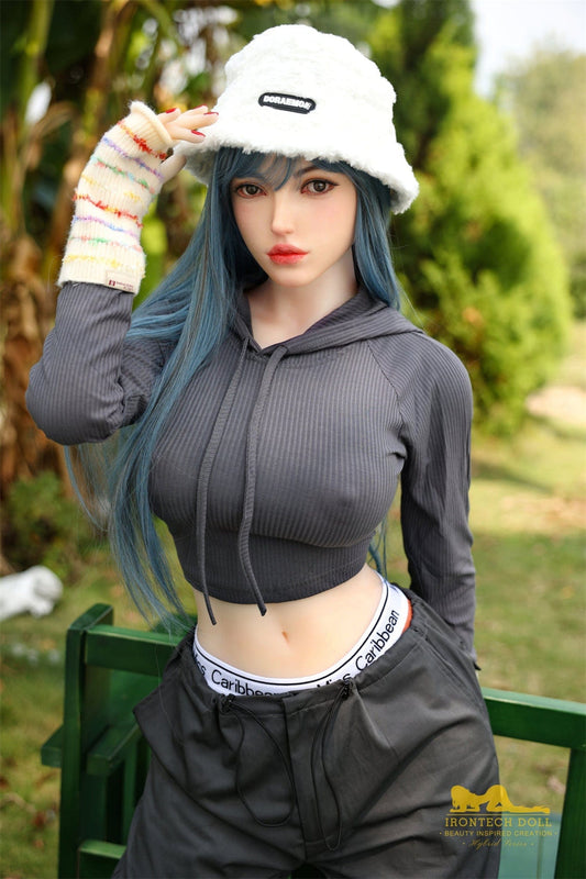 Doll Authority SEX DOLL 5'2" (159cm) - F-Cup Body Ashley Silicone Head and TPE Body Hybrid Sex Doll - Irontech Doll