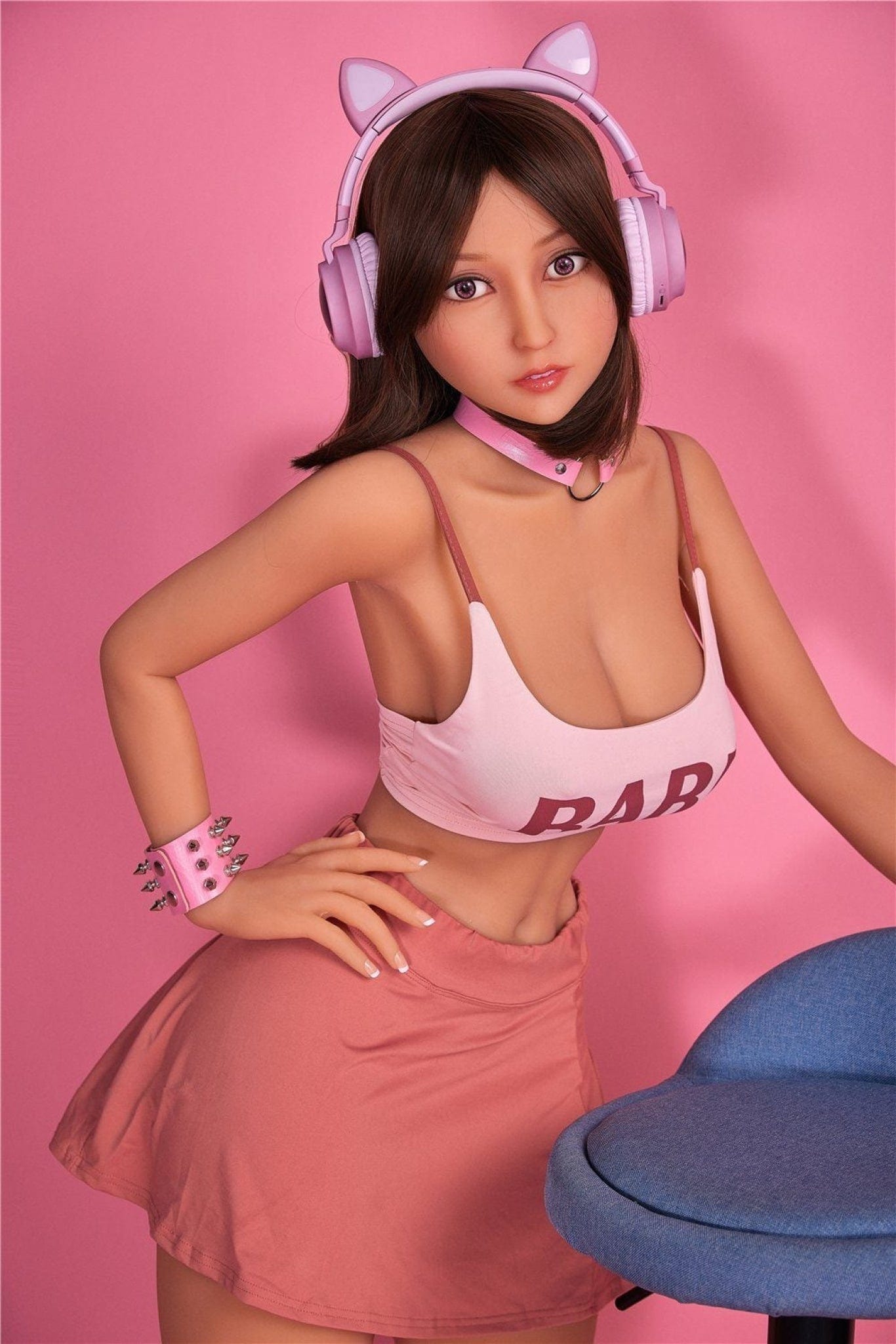 Doll Authority SEX DOLL 5'0" (153cm) - E-Cup Body Caroline Brunette TPE Sex Doll - Iron Tech Doll