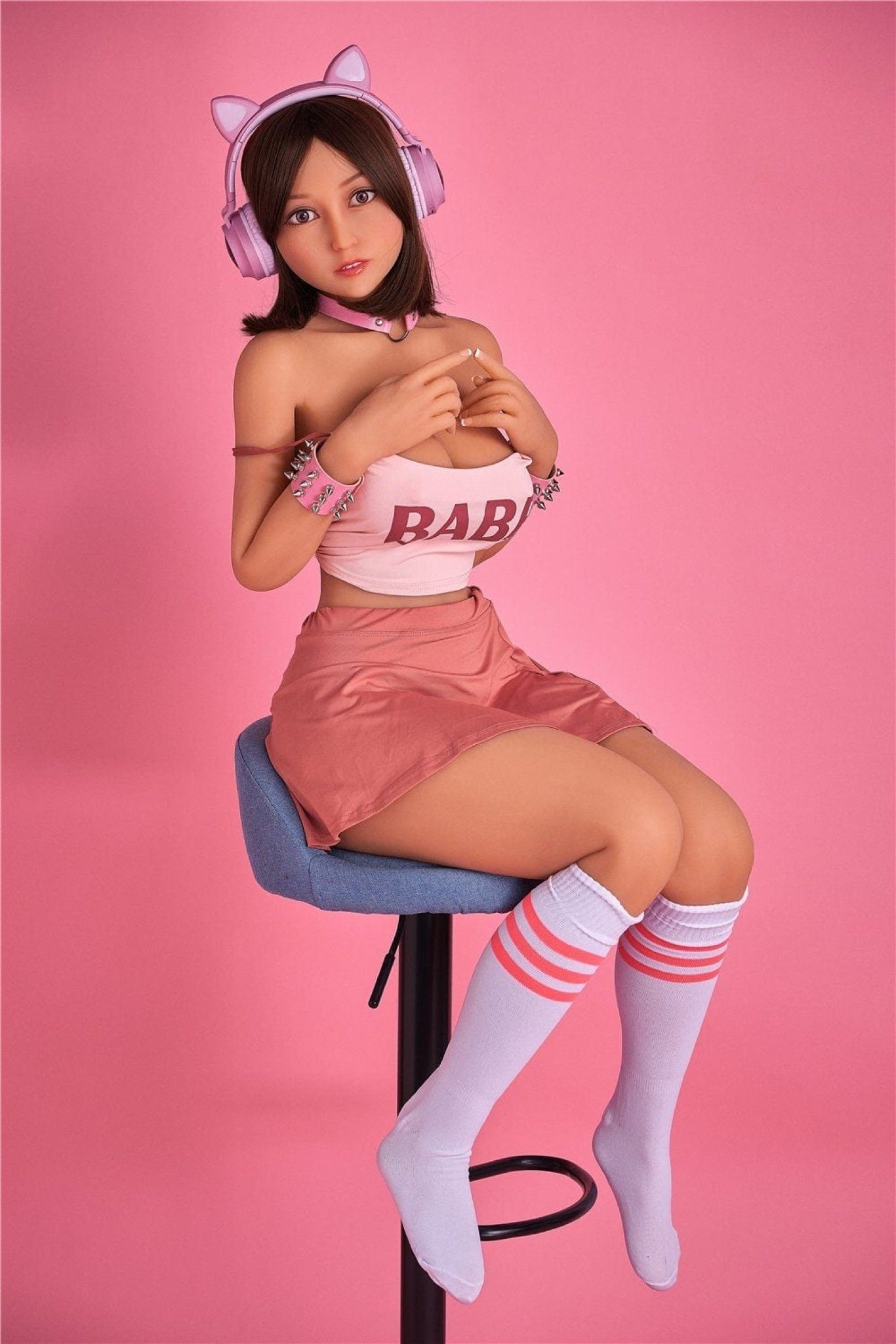 Doll Authority SEX DOLL 5'0" (153cm) - E-Cup Body Caroline Brunette TPE Sex Doll - Iron Tech Doll