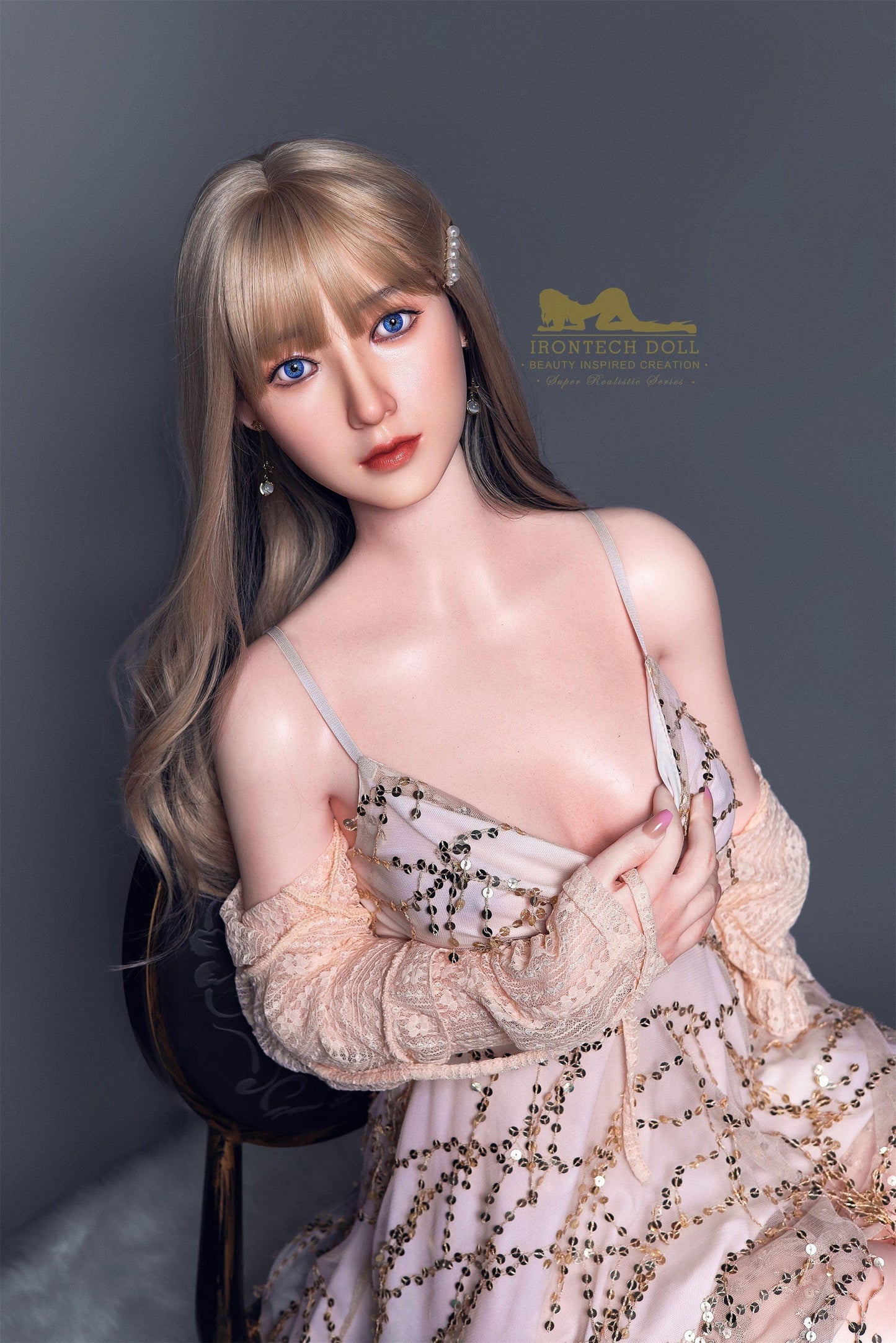 Doll Authority SEX DOLL 5'0" (152cm) - A-Cup Silicone Body Kelvin Life Size Silicone Sex Doll - IronTech Doll®