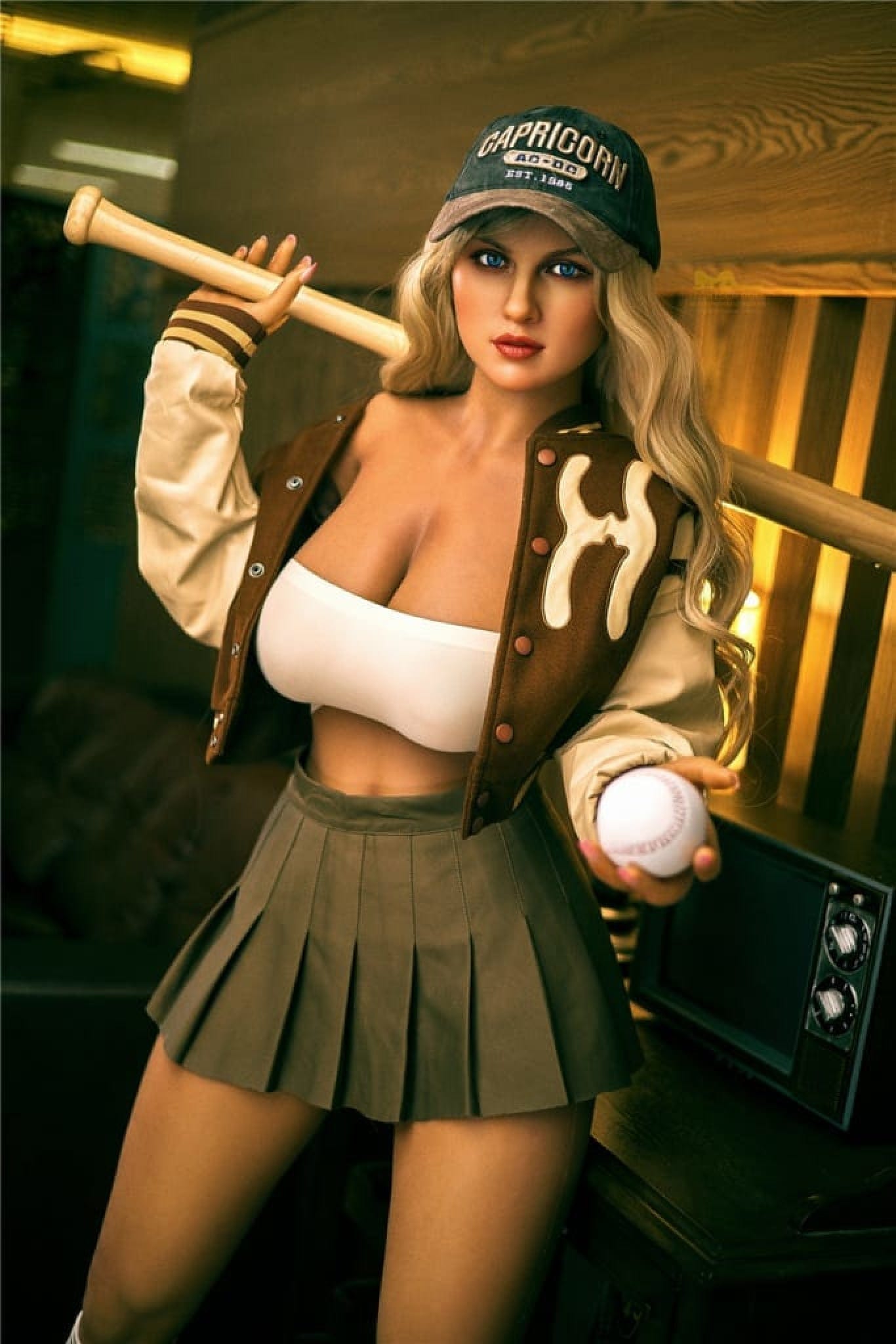 Doll Authority SEX DOLL 5'4" (165cm) - F-Cup Silicone Body Kerry Blonde full Silicone - IronTech Doll®