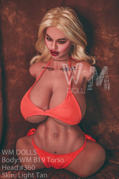 Doll Authority SEX DOLL 2'9" (89cm) - M-Cup Torso Lisa Premium Sex Doll Torso B19 - Head 360 - WM Doll