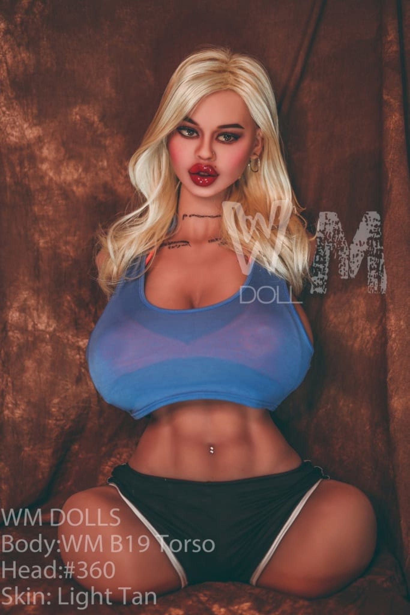 Doll Authority SEX DOLL 2'9" (89cm) - M-Cup Torso Lisa Premium Sex Doll Torso B19 - Head 360 - WM Doll