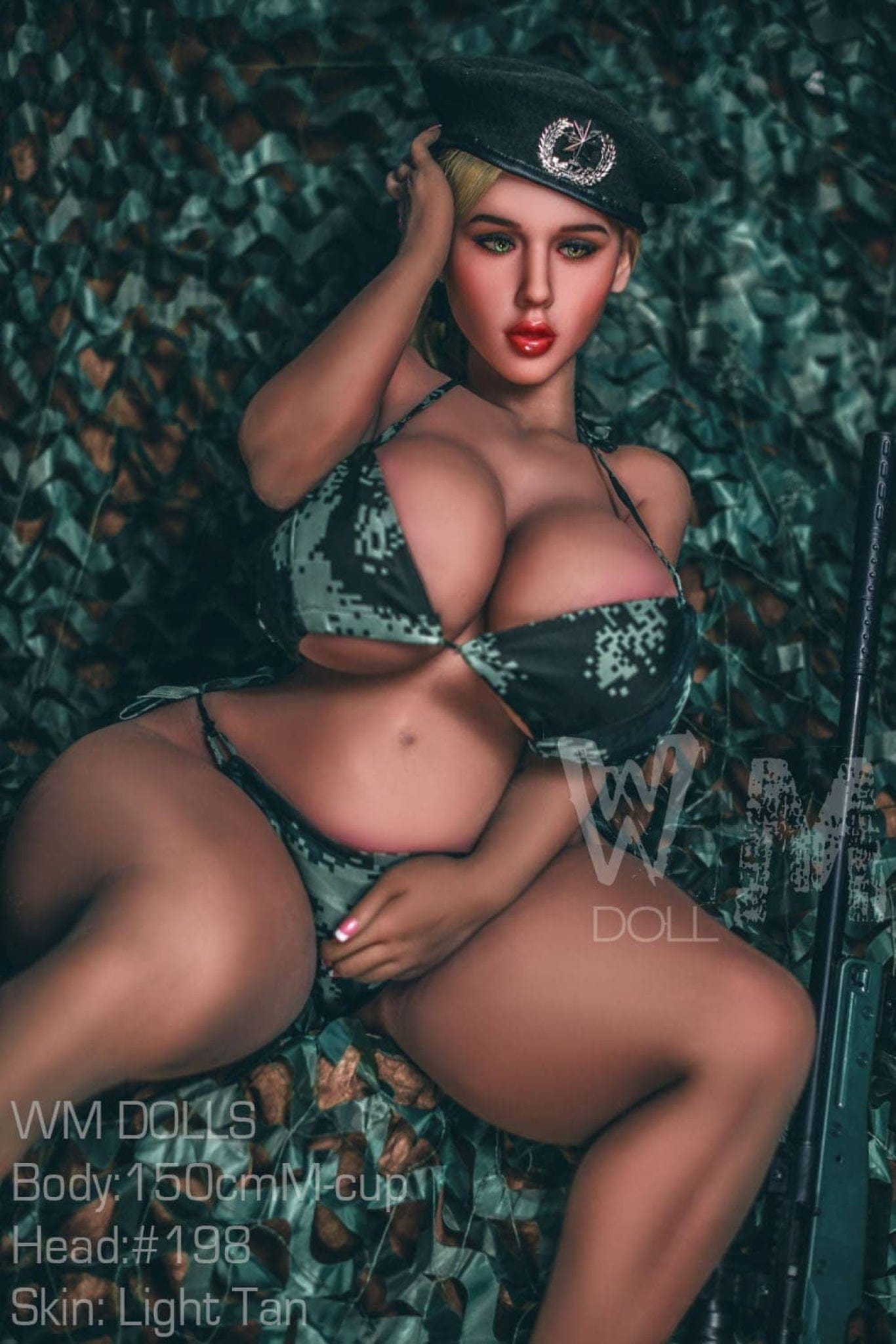 Doll Authority SEX DOLL 4'9" (150cm) - M-Cup Body Nakina Premium Curvy TPE Sex Doll