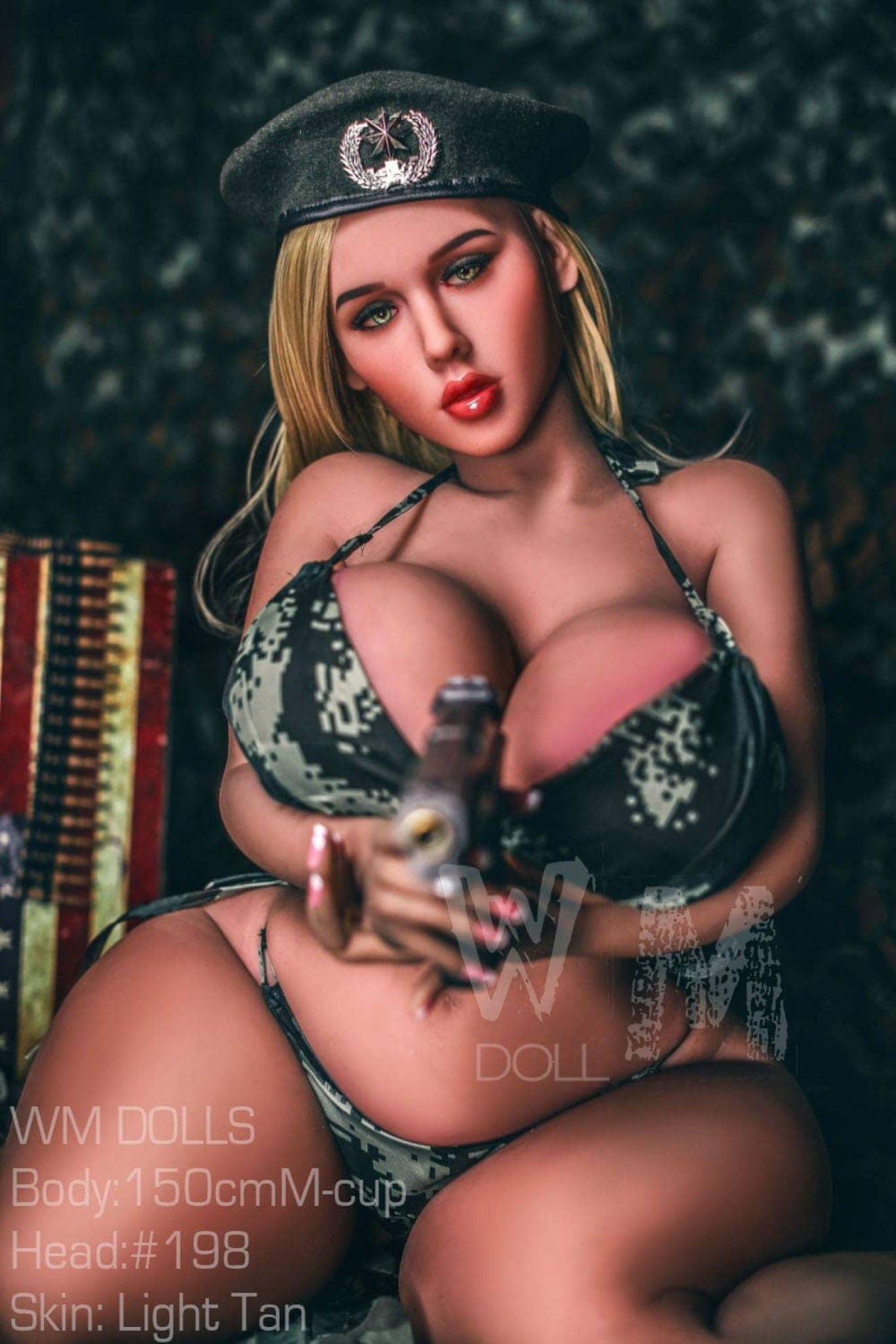 Doll Authority SEX DOLL 4'9" (150cm) - M-Cup Body Nakina Premium Curvy TPE Sex Doll