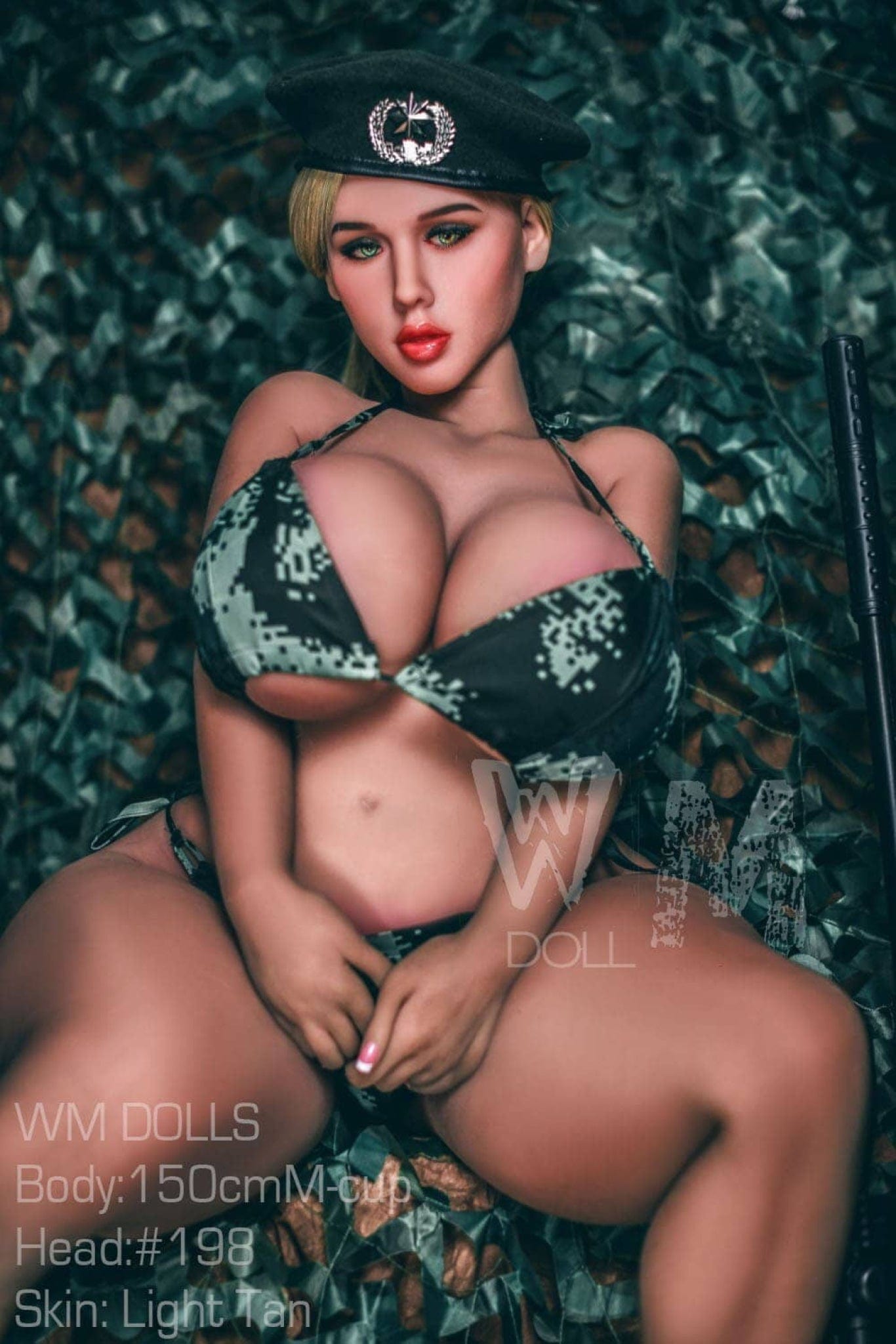 Doll Authority SEX DOLL 4'9" (150cm) - M-Cup Body Nakina Premium Curvy TPE Sex Doll