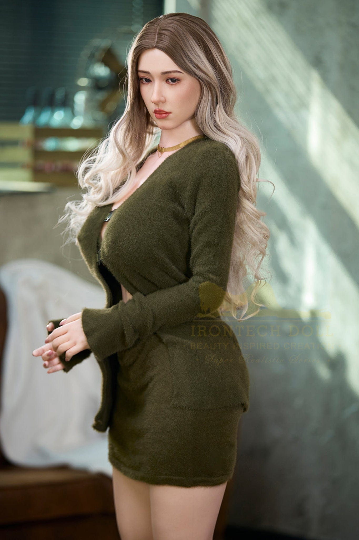 Doll Authority SEX DOLL 5'2" (159cm) - E-Cup Silicone Body Natali Sexy Silicone Sex Doll - Super Realistic Series - IronTech Doll®