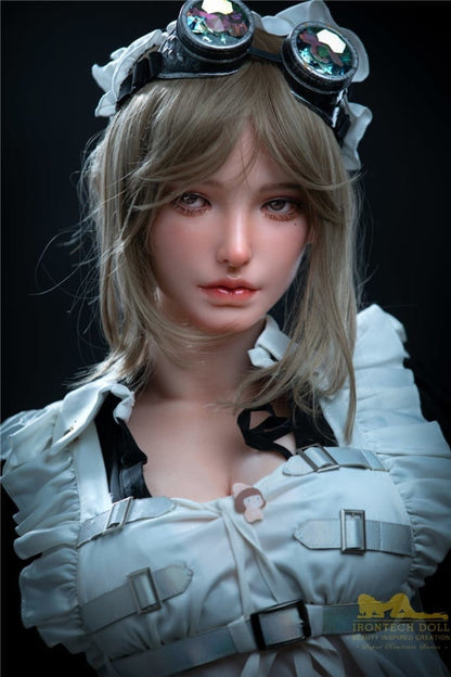 Doll Authority SEX DOLL 5'4" (165cm) - F-Cup Silicone Body Pearl Blonde full Silicone - IronTech Doll®