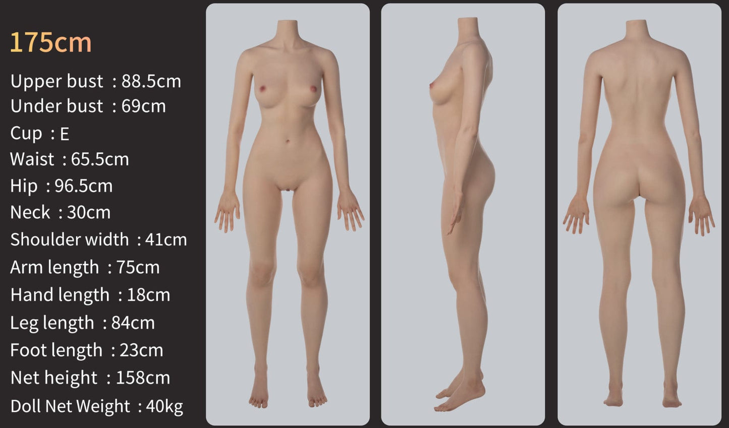 Doll Authority SEX DOLL 5'7" (175cm) - E-Cup Silicone Body Regina Premium Silicone Doll - GE98_1 - Zelex Inspiration Series