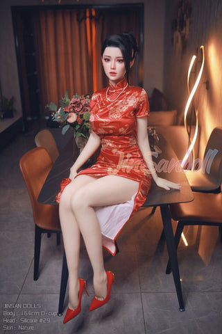 Yeona Premium Female TPE Sex Doll + Silicone Head