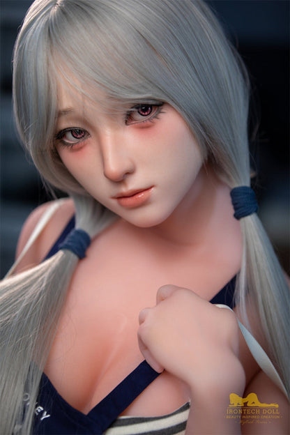 Doll Authority SEX DOLL 5'1" (154cm) - F-Cup Hybrid Body Yutsu Teen Silicone Head + TPE Body - IronTech Doll®