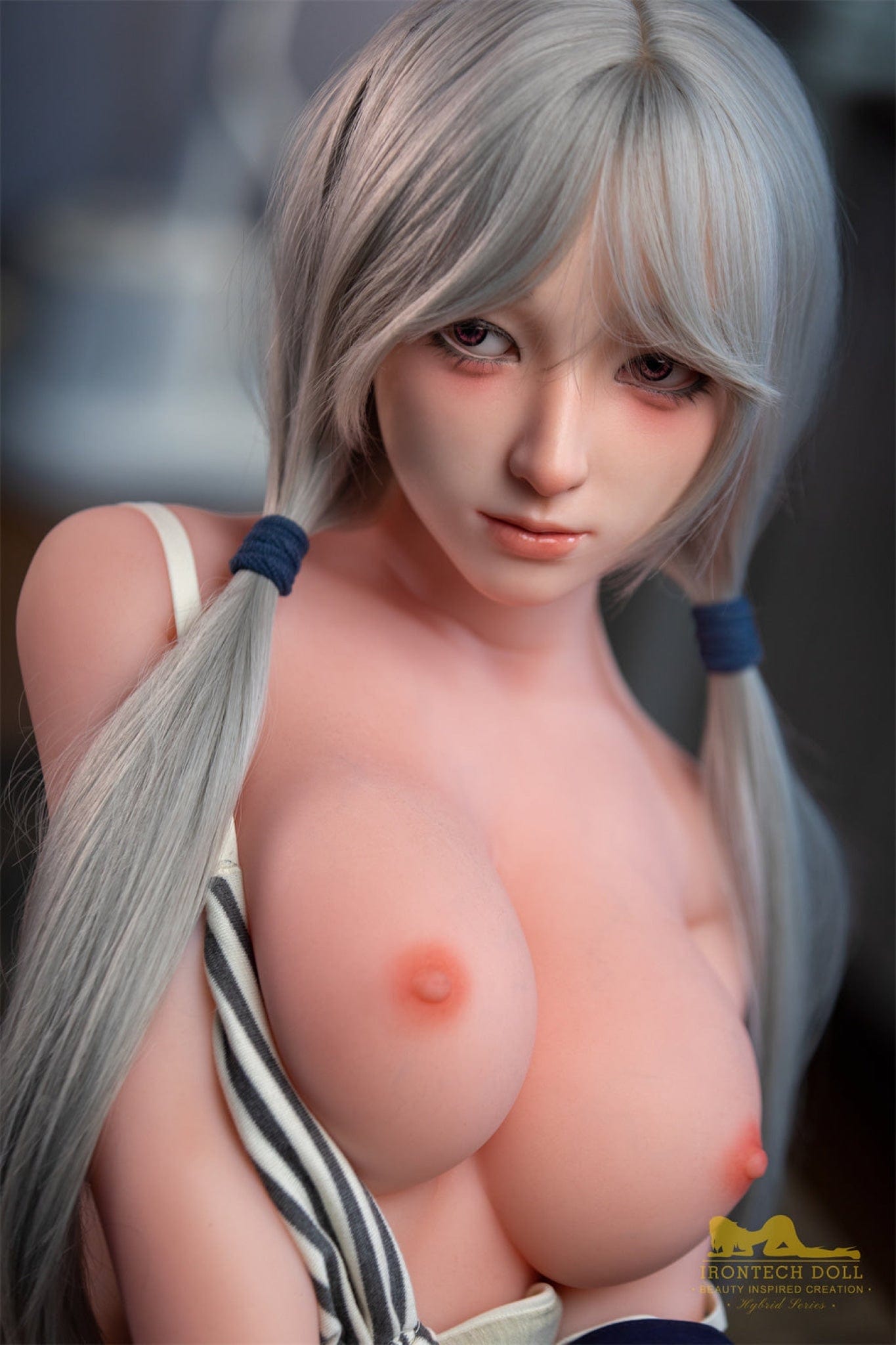 Doll Authority SEX DOLL 5'1" (154cm) - F-Cup Hybrid Body Yutsu Teen Silicone Head + TPE Body - IronTech Doll®