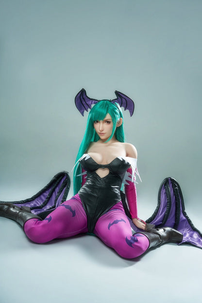 Doll Authority SEX DOLL 5'5" (167cm) - D-Cup Silicone Body Yuuka Morrigan Silicone Sex Doll - Game Lady Doll