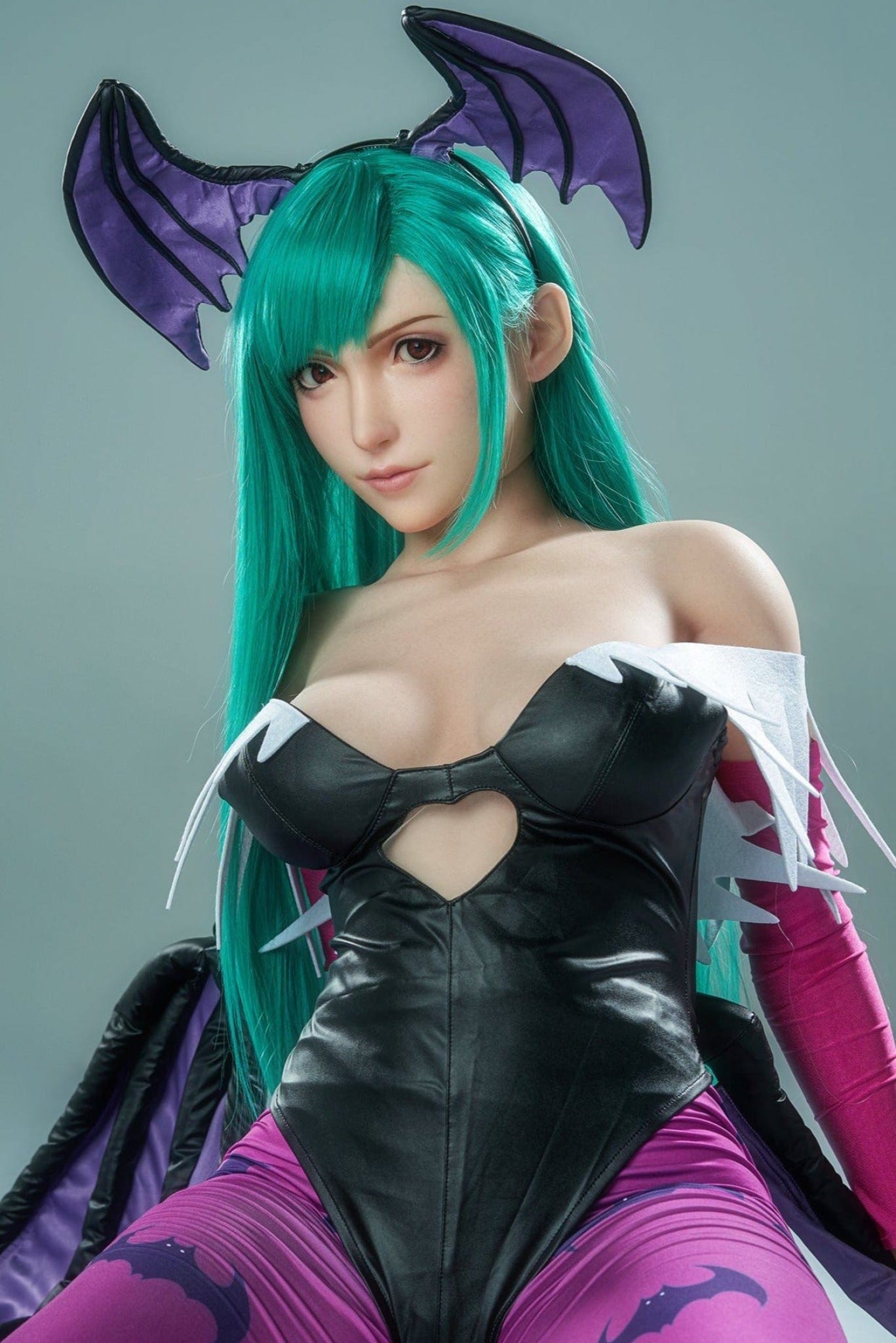 Doll Authority SEX DOLL 5'5" (167cm) - D-Cup Silicone Body Yuuka Morrigan Silicone Sex Doll - Game Lady Doll