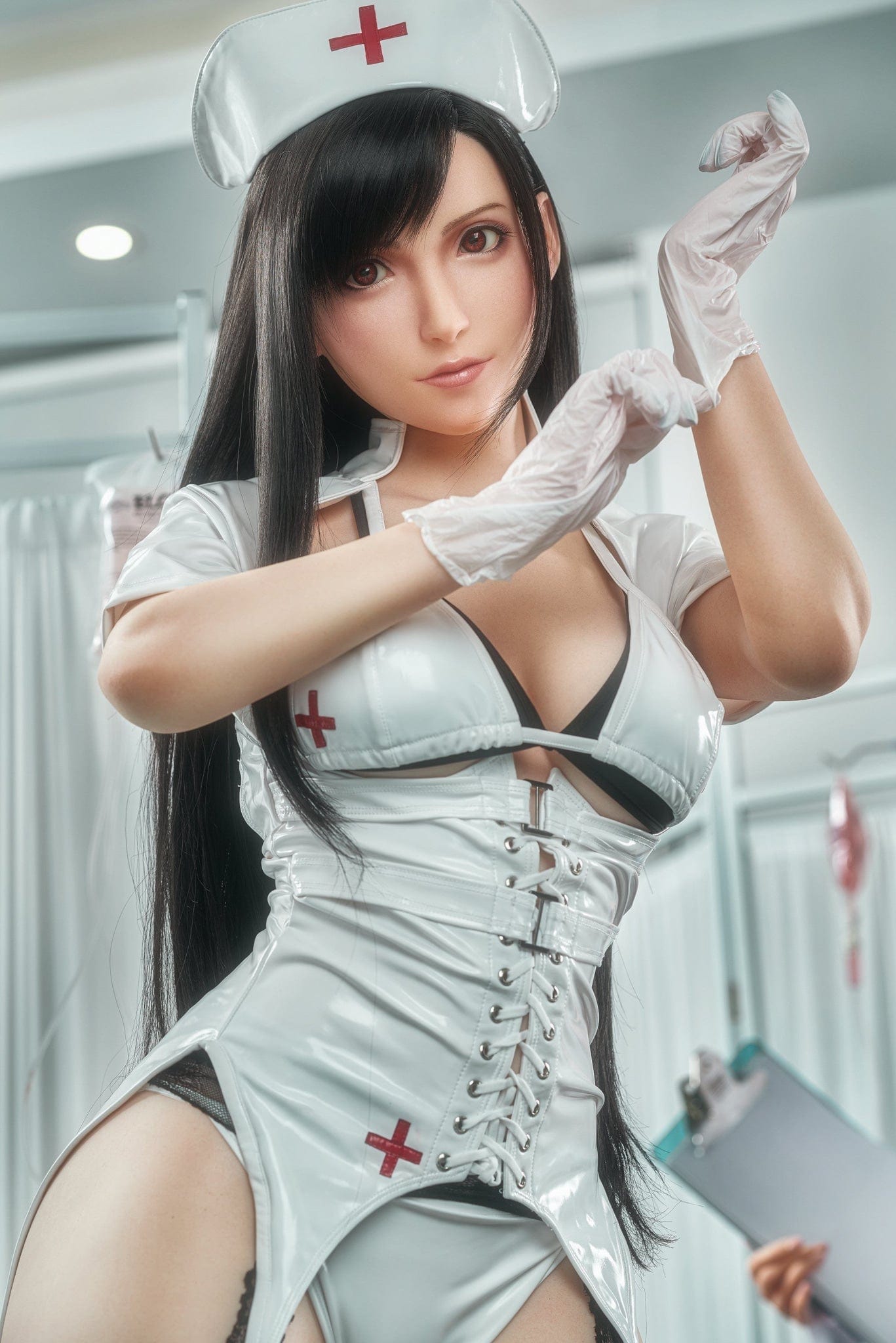 Doll Authority SEX DOLL 5'5" (168cm) - D-Cup Silicone Body Yuuka Nurse Silicone Sex Doll - Game Lady Doll