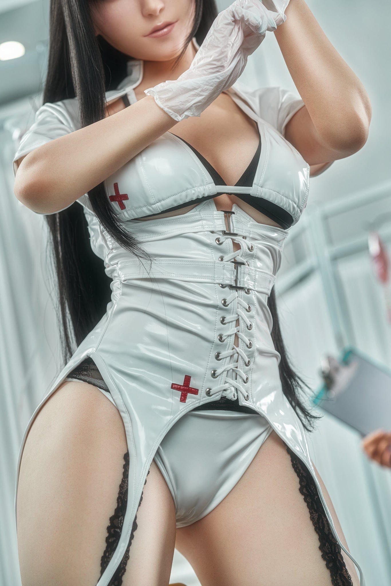 Doll Authority SEX DOLL 5'5" (168cm) - D-Cup Silicone Body Yuuka Nurse Silicone Sex Doll - Game Lady Doll