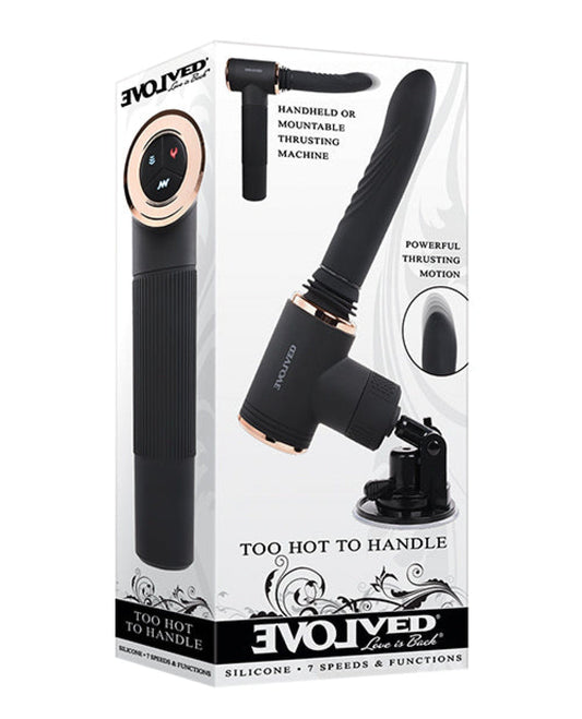Doll Authority Sex Machines Evolved Too Hot To Handle Thrusting Machine - Black