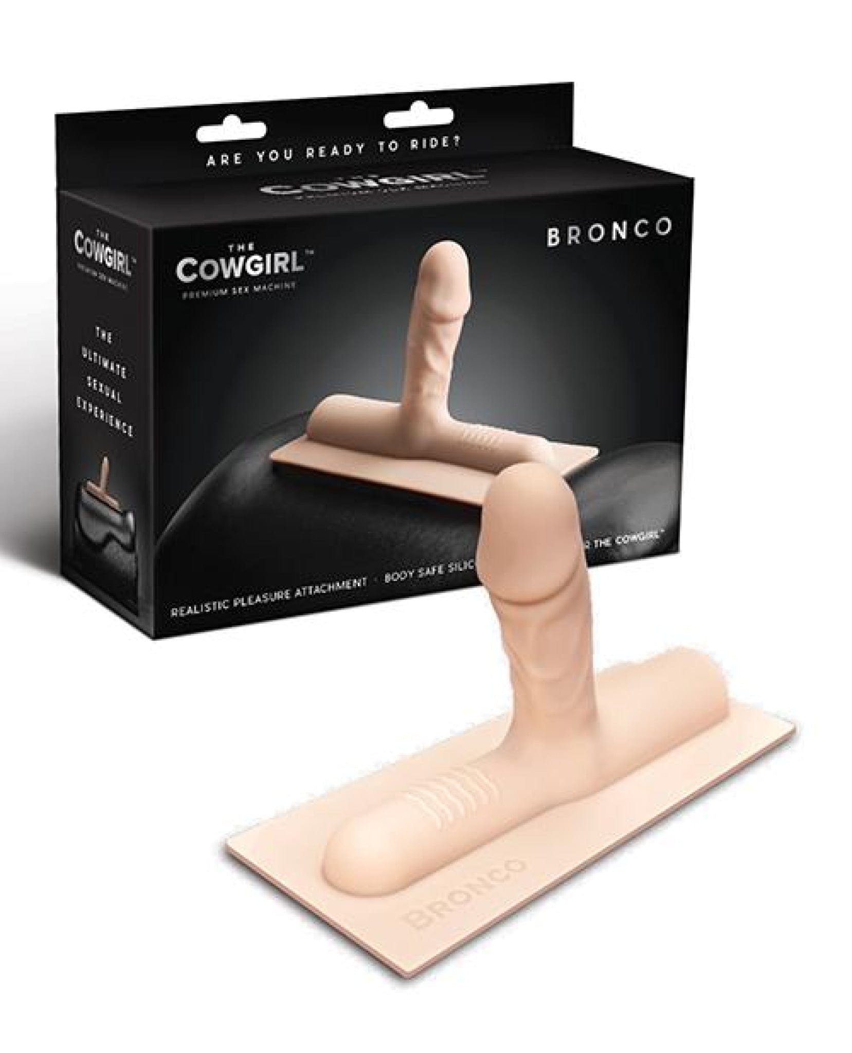 Doll Authority Sex Machines Vanilla The Cowgirl Bronco Silicone Attachment