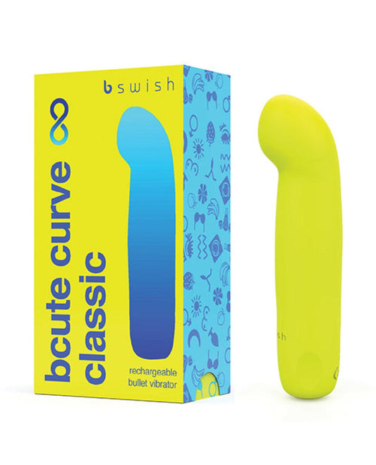 Doll Authority Vibrators Citrus Yellow Bcute Curve Infinite Classic