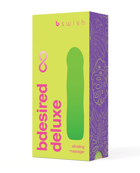 Doll Authority Vibrators Bdesired Infinite Deluxe Paradise Vibrator - Green
