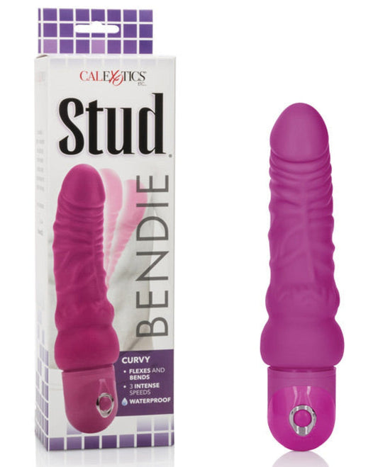 Doll Authority Vibrators Pink Bendie Power Stud Curvy