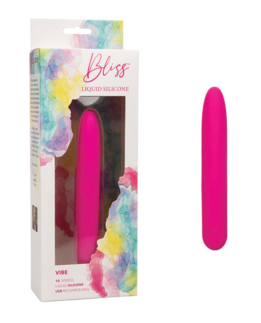 Doll Authority Vibrators Bliss Liquid Silicone Vibe - Pink