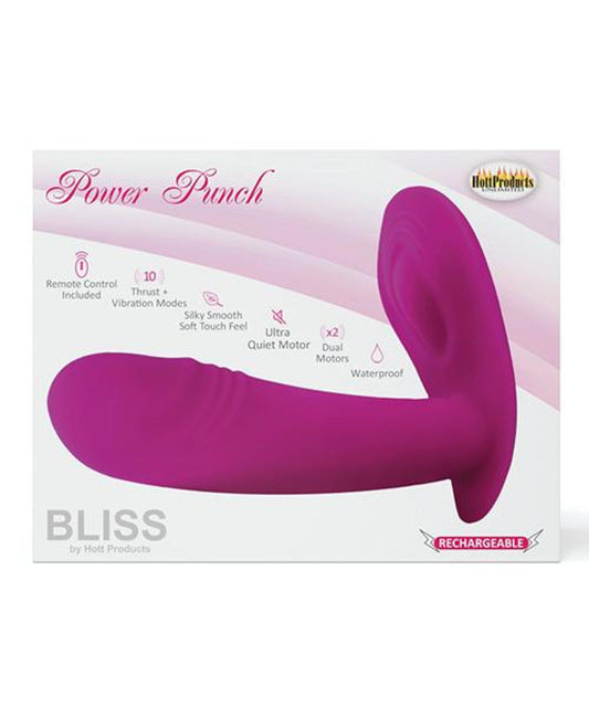 Doll Authority Vibrators Bliss Power Punch Thrusting Vibe