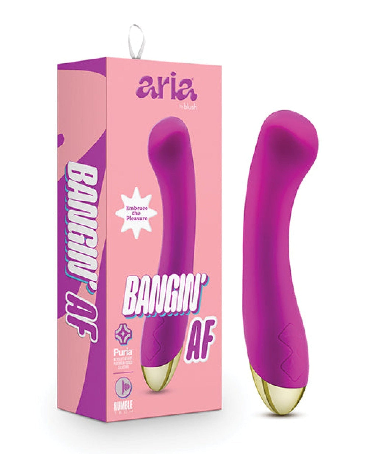 Doll Authority Vibrators Blush Aria Bangin' Af - Purple