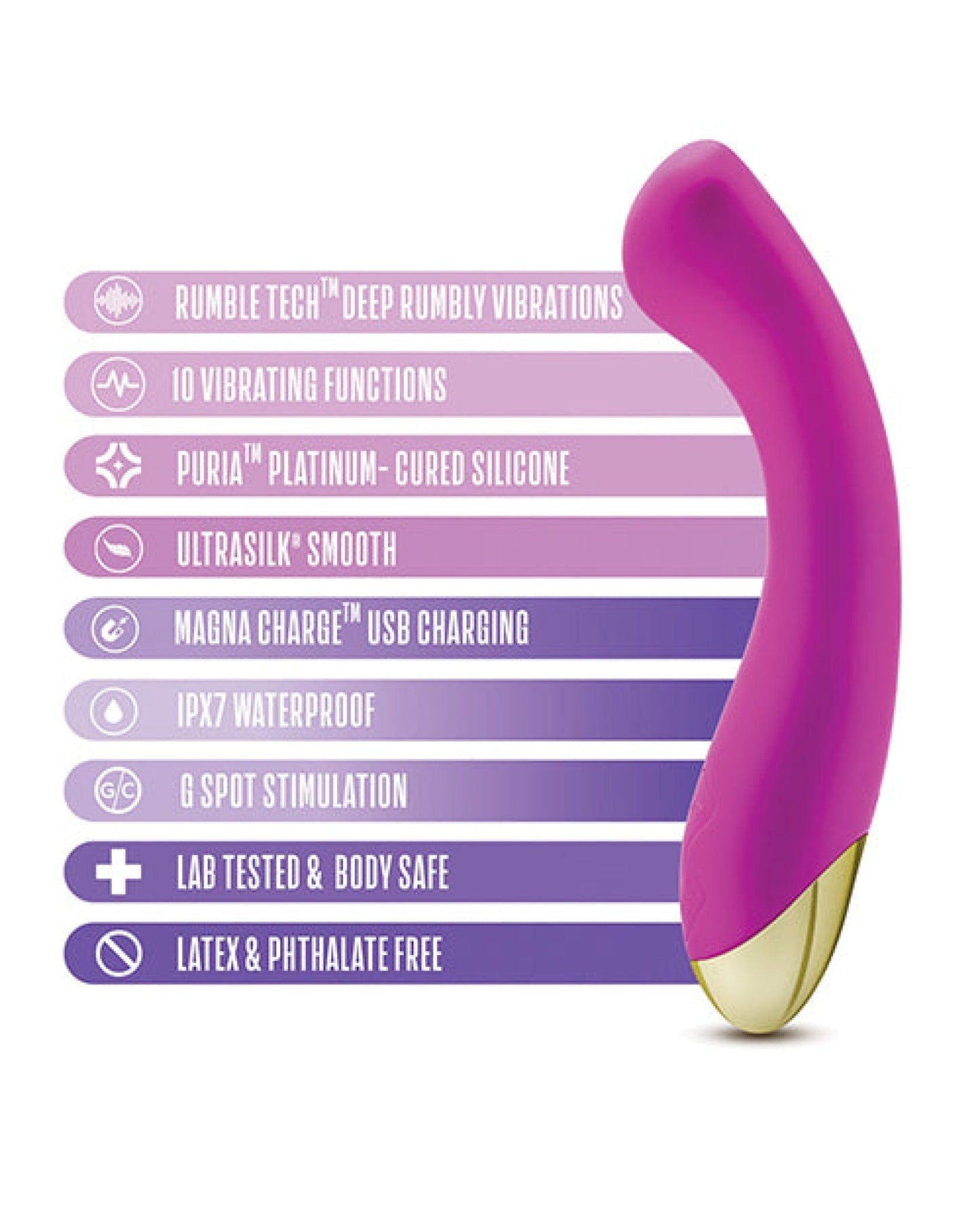 Doll Authority Vibrators Blush Aria Bangin' Af - Purple