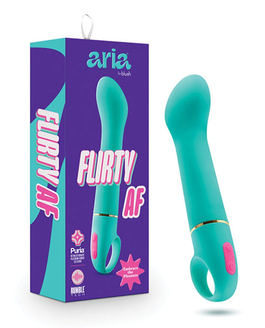 Doll Authority Vibrators Blush Aria Flirty Af - Teal
