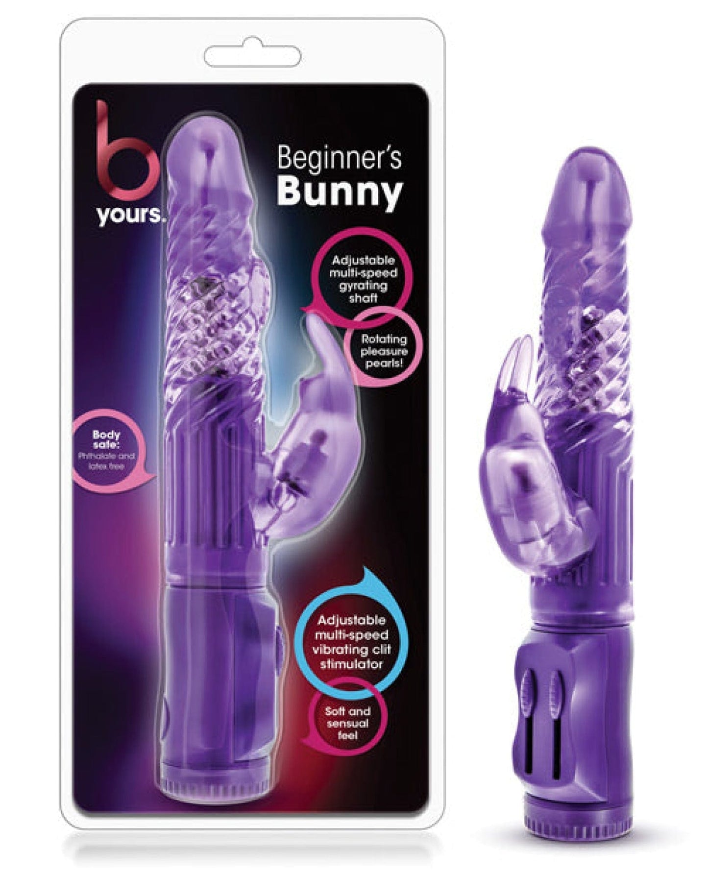 Doll Authority Vibrators Purple Blush B Yours Beginner's Bunny