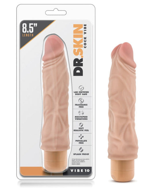 Doll Authority Vibrators Blush Dr. Skin Vibe #10 - Beige