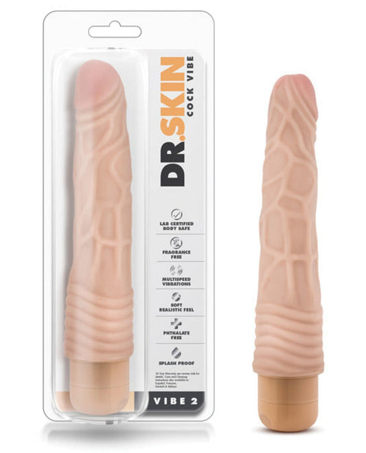 Doll Authority Vibrators Blush Dr. Skin Vibe #2 - Beige