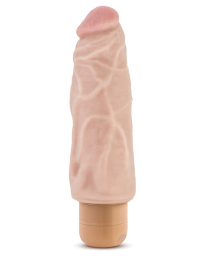 Doll Authority Vibrators Blush Dr. Skin Vibe 7" Dong #9 - Beige