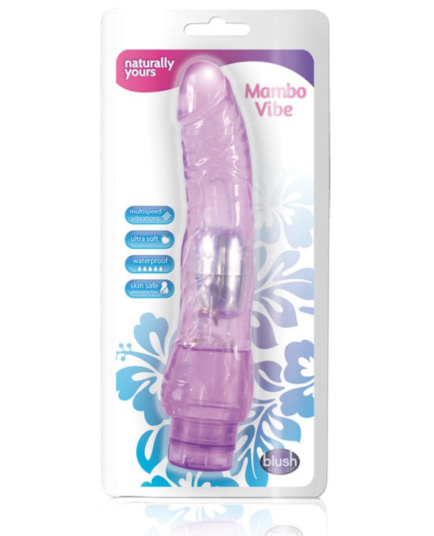 Doll Authority Vibrators Purple Blush Naturally Yours Mambo Vibe