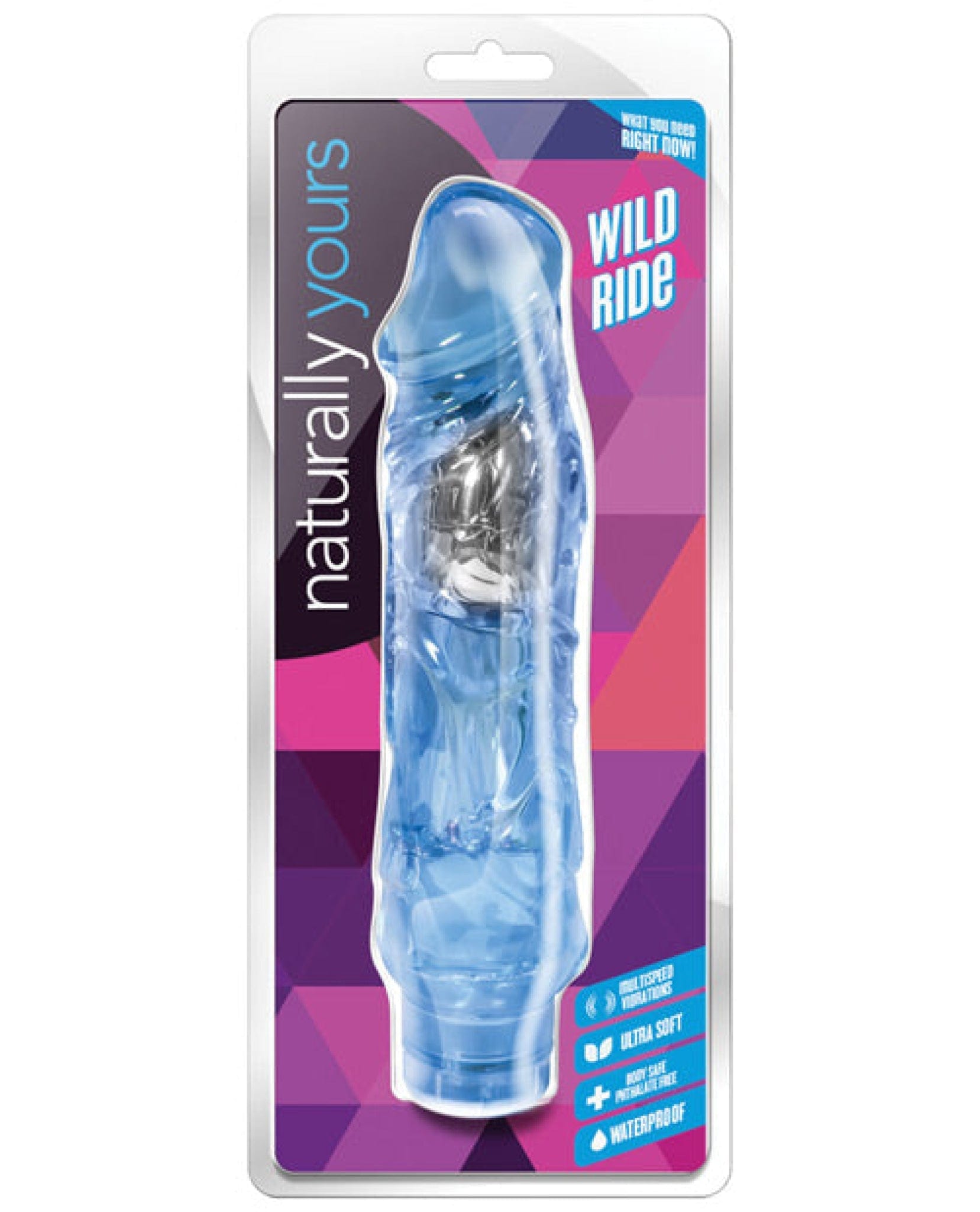 Doll Authority Vibrators Blue Blush Naturally Yours Wild Ride