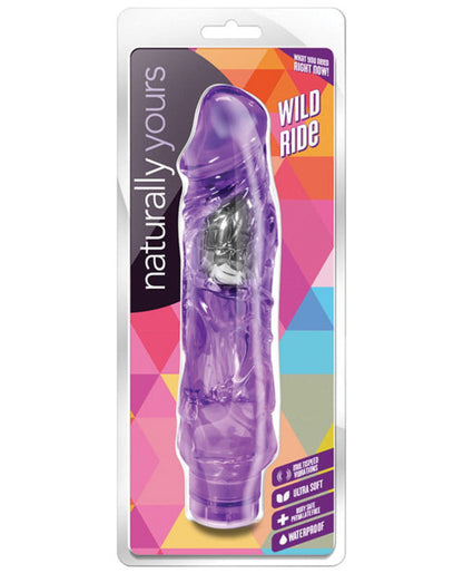 Doll Authority Vibrators Purple Blush Naturally Yours Wild Ride